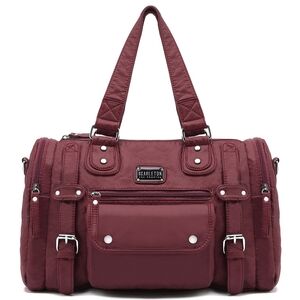Scarleton Maroon Travel Bag